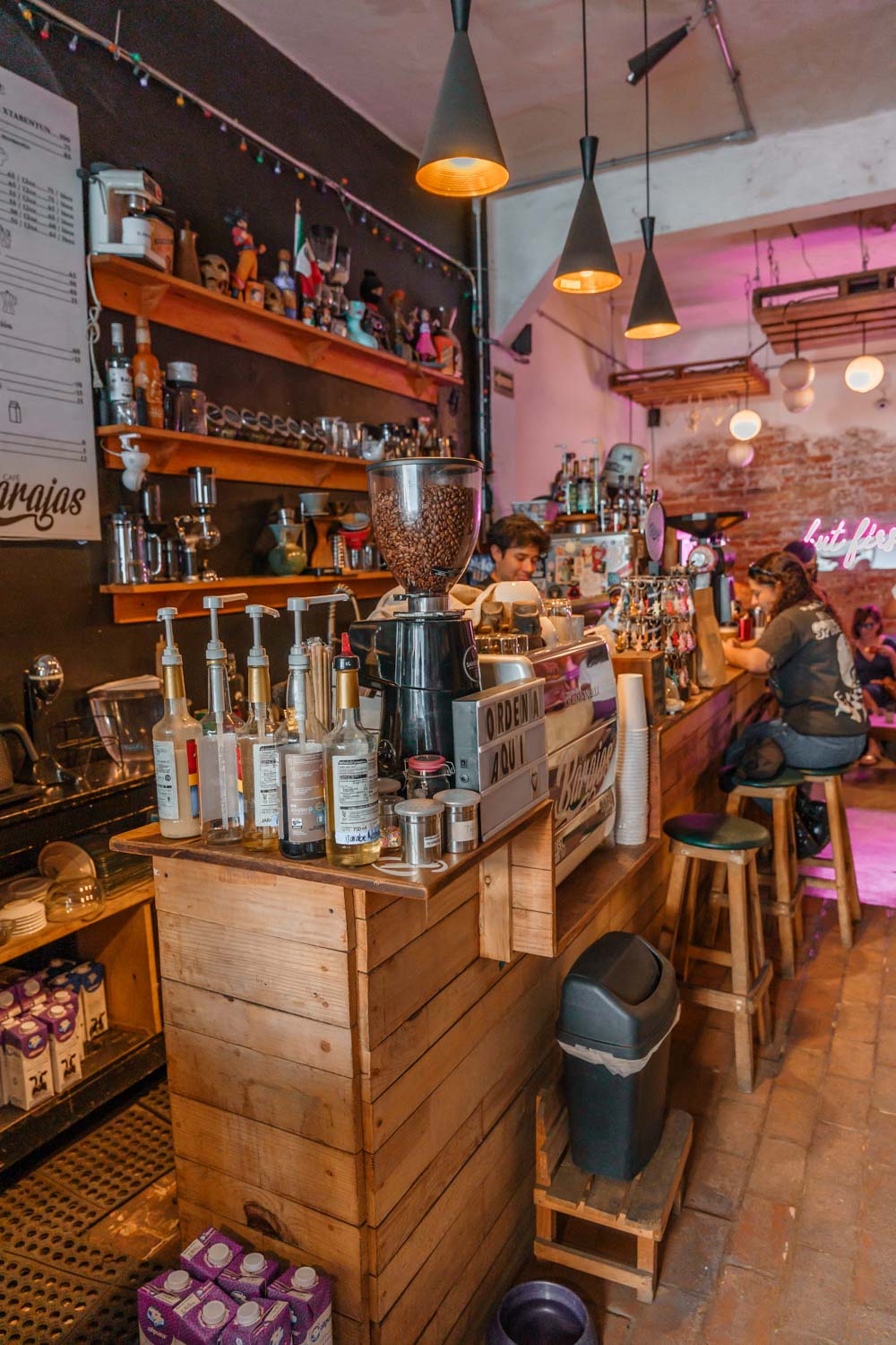 Cafe Barajas - best coffee shop in Mexico City for speciality soffee.